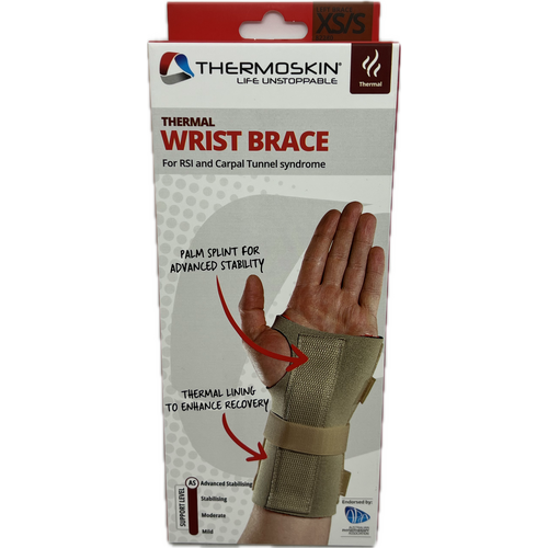 Thermoskin Thermal Wrist Brace Left Extra Small / Small 