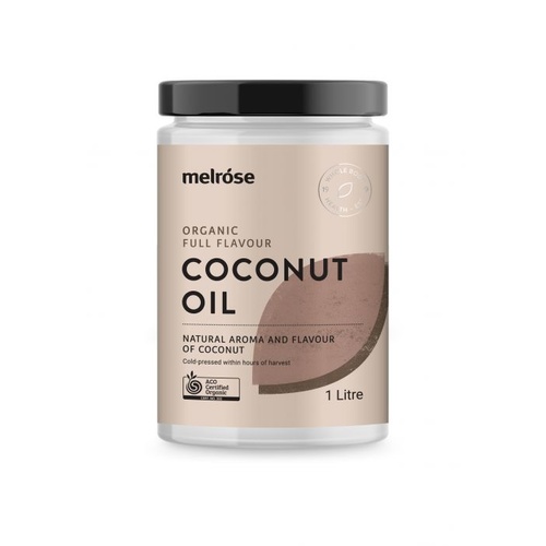 Melrose Organic Full Flavour Coconut Oil 1L