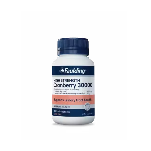 Faulding Remedies High Strength Cranberry 30000 Capsules 30