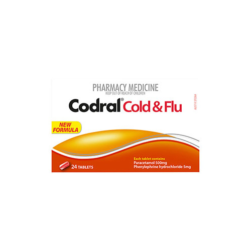 Codral PE Cold & Flu 24 Tablets (S2)
