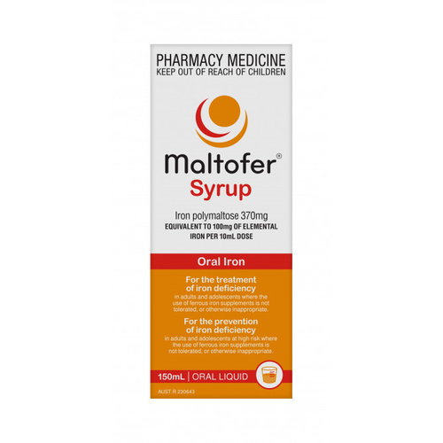 Maltofer Syrup Oral Iron Liquid 150mL (S2)