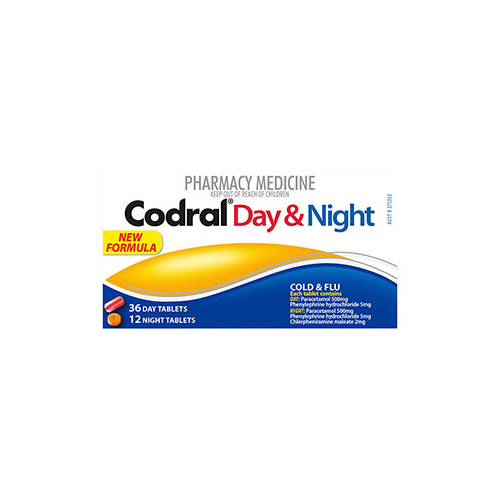 Codral PE Cold & Flu Day & Night 48 Tablets (S2)