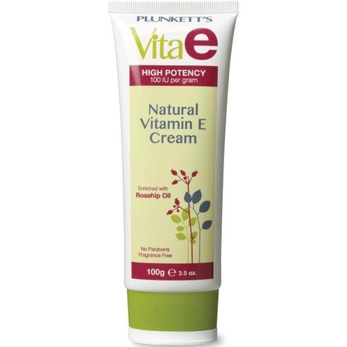 Plunkett's Vita E Natural Vitamin E Cream 100g