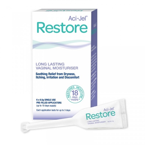 Aci-Jel Restore Long Lasting Vaginal Moisturiser 18 Days Supply