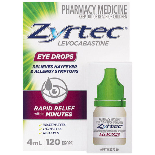 Zyrtec Eye Drops 4ml (S2)