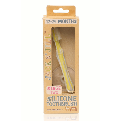 Jack N' Jill Children's Silicone Toothbrush 12-24 Months