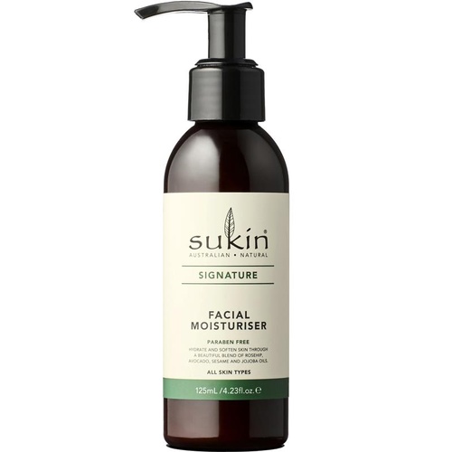 Sukin Facial Moisturiser Pump 125ml