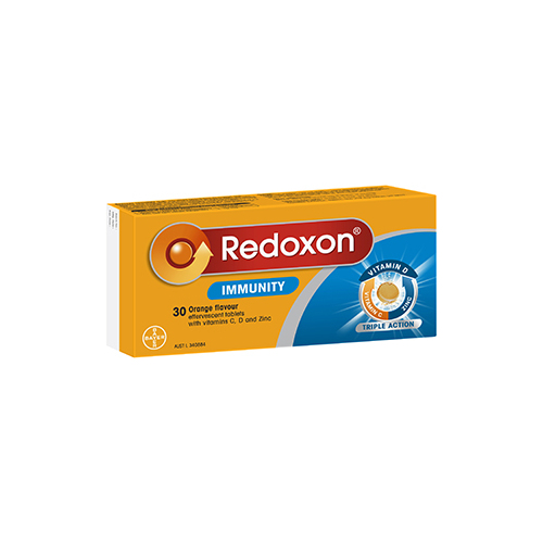 Redoxon Immunity Orange Flavour 30 Effervescent Tablets
