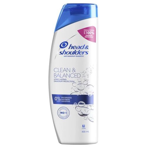 Head & Shoulders Clean & Balanced Shampoo 400ml