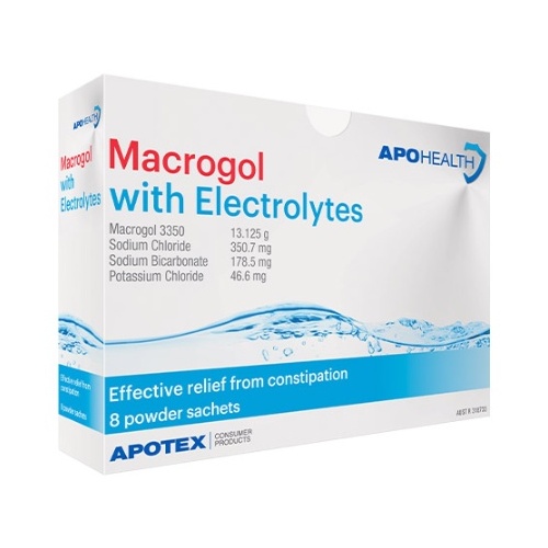 Apohealth Macrogol With Electrolytes 8 Sachets