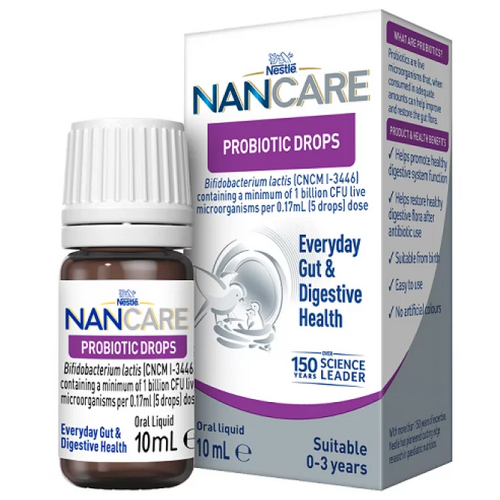 Nestle Nan Care Probiotic Drops For Everyday Gut & Digestive Health 10ml