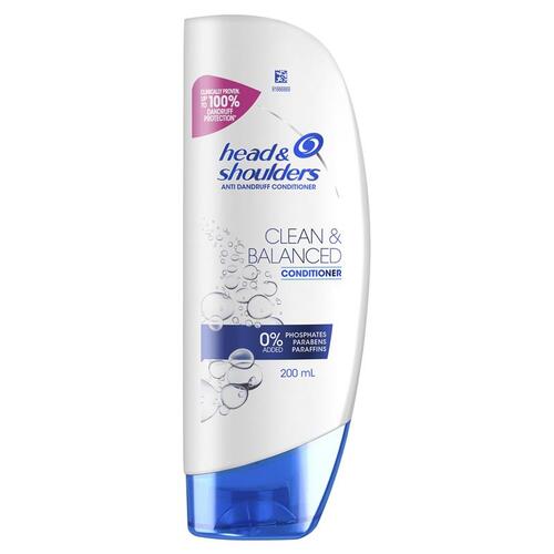 Head & Shoulders Conditioner Clean & Balanced 200ml