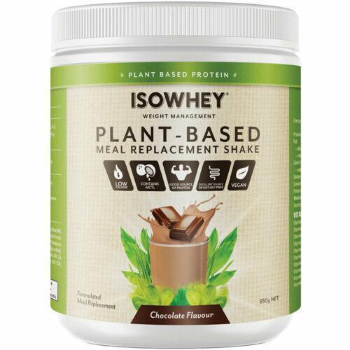 IsoWhey Plant-Based Meal Replacement Shake Chocolate 550g