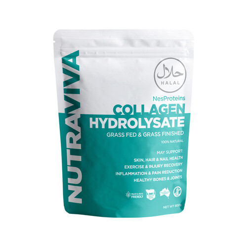 NutraViva NesProteins Beef Collagen (Collagen Hydrolysate) Halal 800g