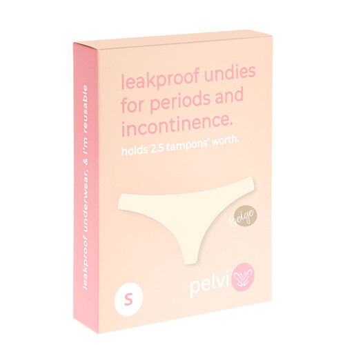 Pelvi Leakproof Underwear Bikini Beige S