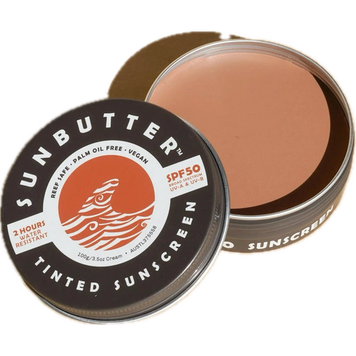 SunButter Suncare Tinted Sunscreen SPF 50 Tin 100g