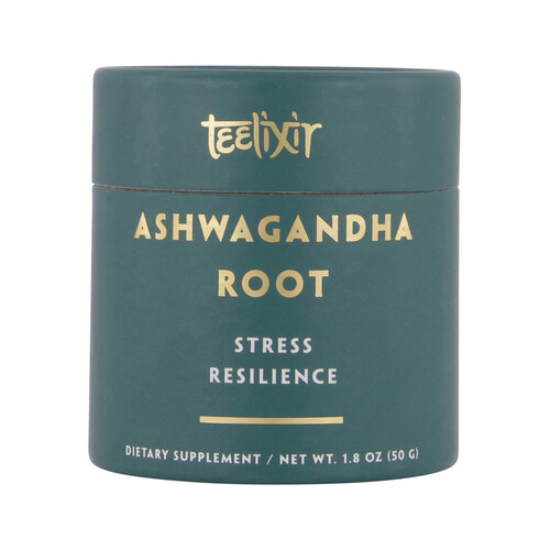 Teelixir Organic Ashwagandha Root (Stress Resiliance) 50g