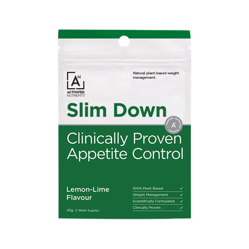 Activated Nutrients Slim Down (Clinically Proven Appetite Control) Lemon-Lime 45g
