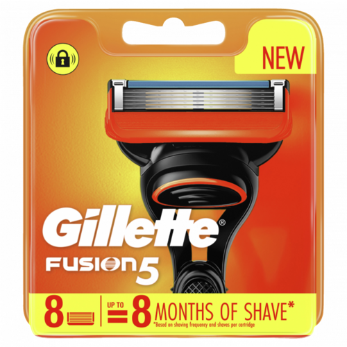 Gillette Fusion5 Razor Blades Cartridges 8 Pack