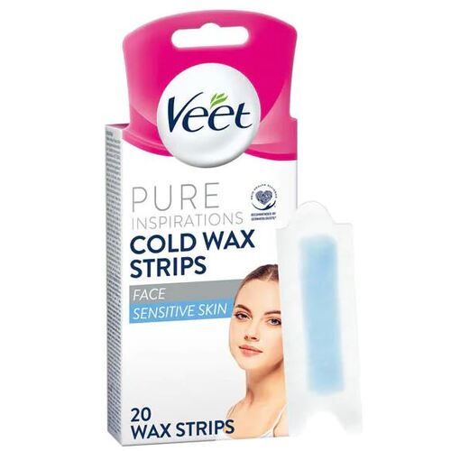 Veet Pure Face Wax Strips 20