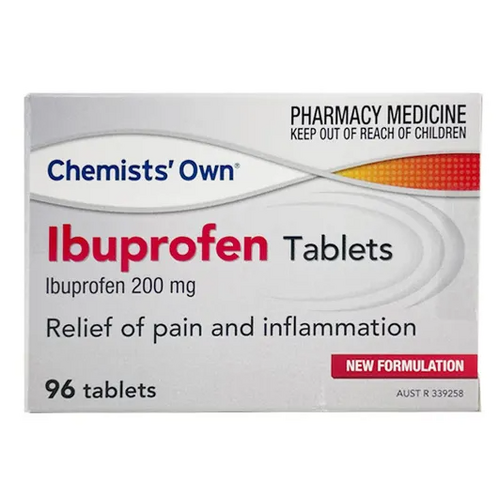 Chemists' Own Ibuprofen 200mg 96 Tablets