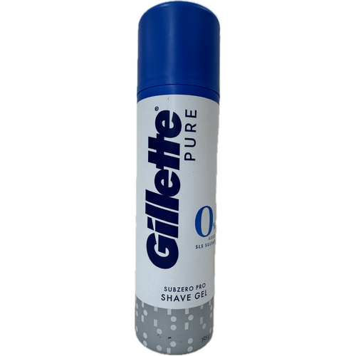 Gillette Pure SubZero Pro Shave Gel 195g