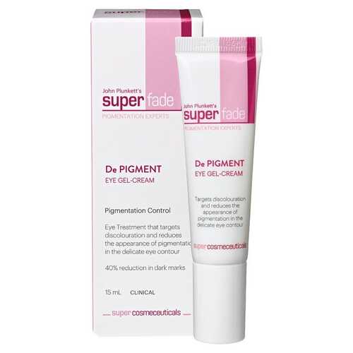 John Plunkett's SuperFade De Pigment Eye Gel-Cream 15ml