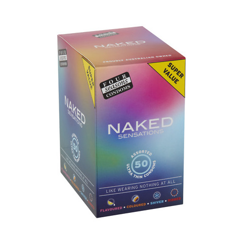 Four Seasons Naked Sensations Condom 50 Pack