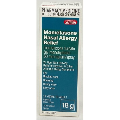 Pharmacy Action Mometasone Nasal Allergy Relief (S2)