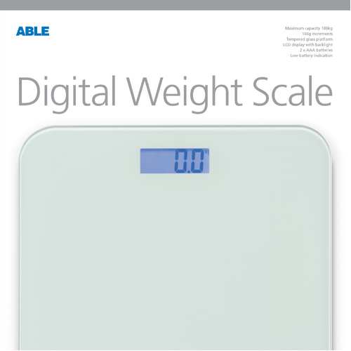 Able Digital Weight Scale