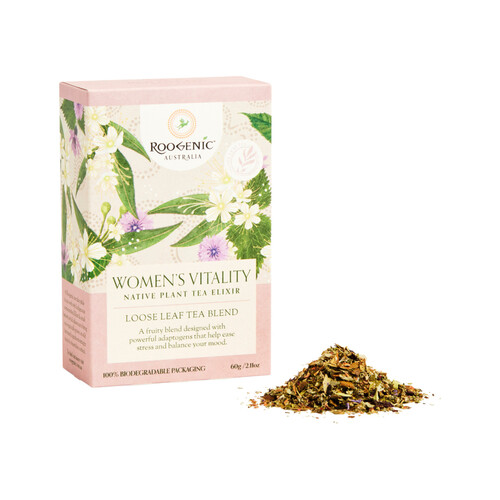 Roogenic Australia Women's Vitality (Native Plant Tea Elixir) Loose Leaf 60g