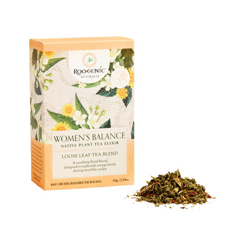 Roogenic Australia Women's Balance (Native Plant Tea Elixir) Loose Leaf 65g