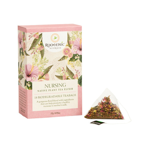 Roogenic Australia Nursing (Native Plant Tea Elixir) x 18 Tea Bags