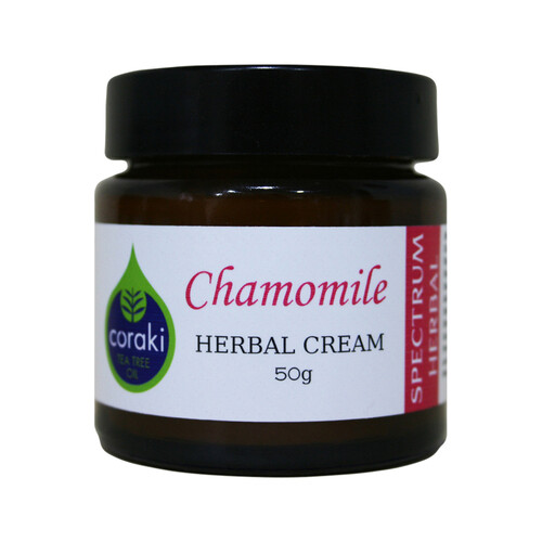 Spectrum Herbal Herbal Cream Chamomile with Coraki Tea Tree Oil 50g
