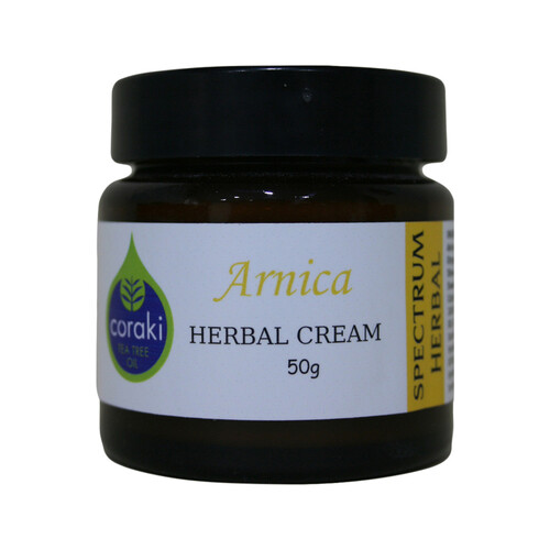 Spectrum Herbal Herbal Cream Arnica with Coraki Tea Tree Oil 50g