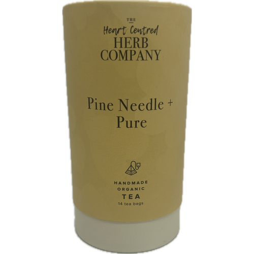 The Heart Centred Herb Company Pine Needle + Pure x 14 Tea Bags