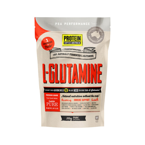 Protein Supplies Australia L-Glutamine Pure 200g