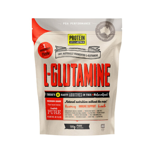 Protein Supplies Australia L-Glutamine Pure 500g