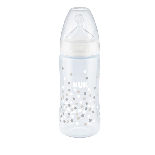 NUK First Choice Temp Control Bottle (White) - 300mL