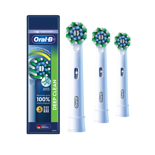 Oral-B Deep Clean Electric Toothbrush Replacement Brush Heads 3 Pack