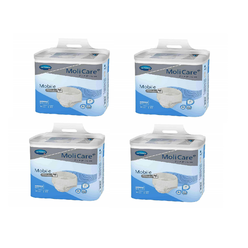 Molicare Premium Mobile 6 Drops Size XS 14 Pack [Bulk Buy 4 Units]