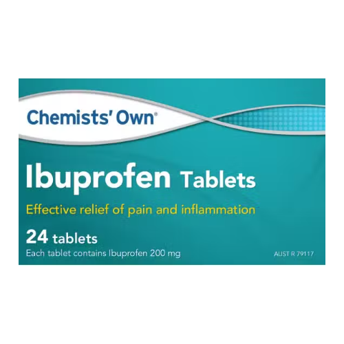 Chemists' Own Ibuprofen 200mg 24 Tablets