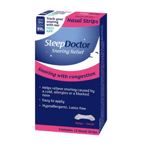 Sleep Doctor Nasal Strips Small 12 Pack