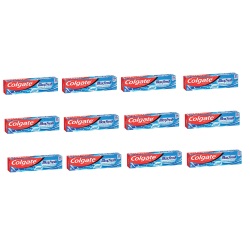 Colgate Toothpaste Max Fresh 200g [Bulk Buy 12 Units]
