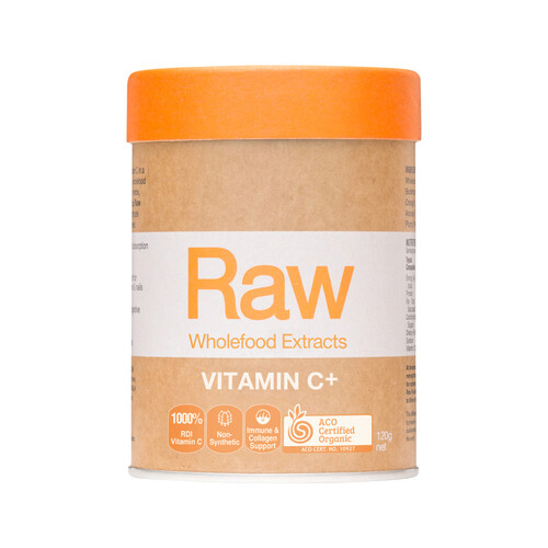 Amazonia Raw Wholefood Extracts Vitamin C+ (Passionfruit Flavour) 120g