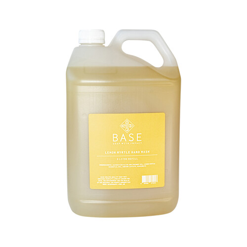 Base (Soap With Impact) Hand Wash Lemon Myrtle Refill 5L