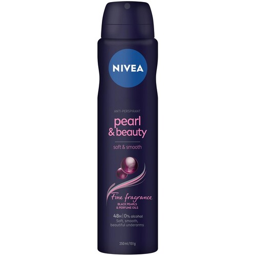 Nivea Pearl & Beauty Fine Fragrance Aerosol 250ml