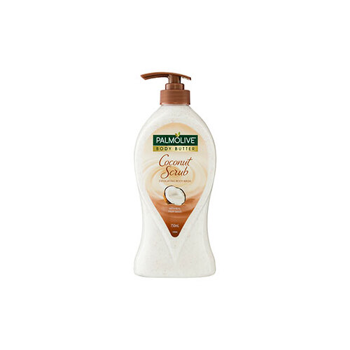 Palmolive Body Butter Coconut Exfoliating Body Wash 750mL