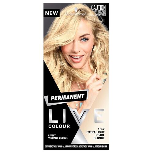 Schwarzkopf LIVE Colour Permanent 10.2 Extra Light Pearl Blonde