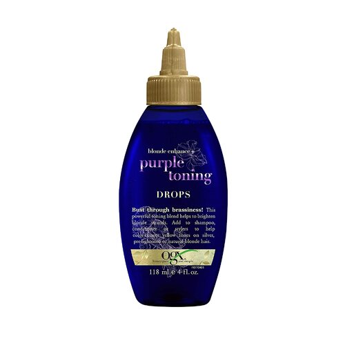 OGX Blonde Enhance + Purple Toning Drops 118ml